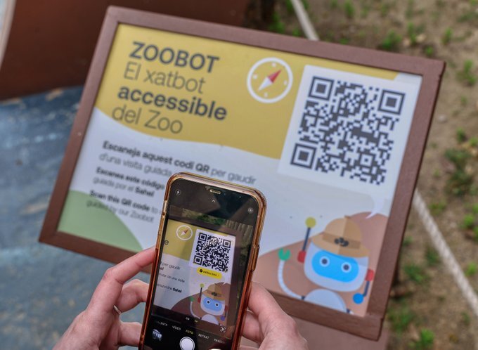 Zoobot el xatbot accesible del zoo