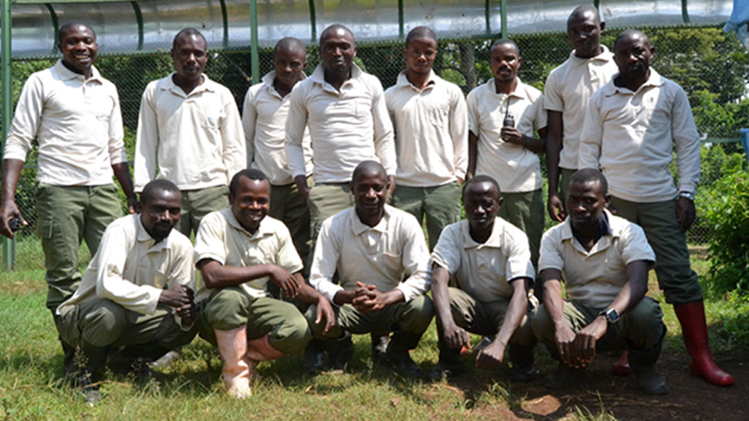 Enviamos uniformes trabajo al Congo para cuidadores de primates en peligro extinción | Zoo Barcelona